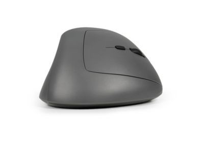 Bakker Elkhuizen Vertikalmaus MidWay für Linkshänder mit 7 Tasten und Scrollrad, Bluetooth und USB-C, dunkelgrau, B: 72 mm, T: 103 mm, H: 60 mm - Bild 2