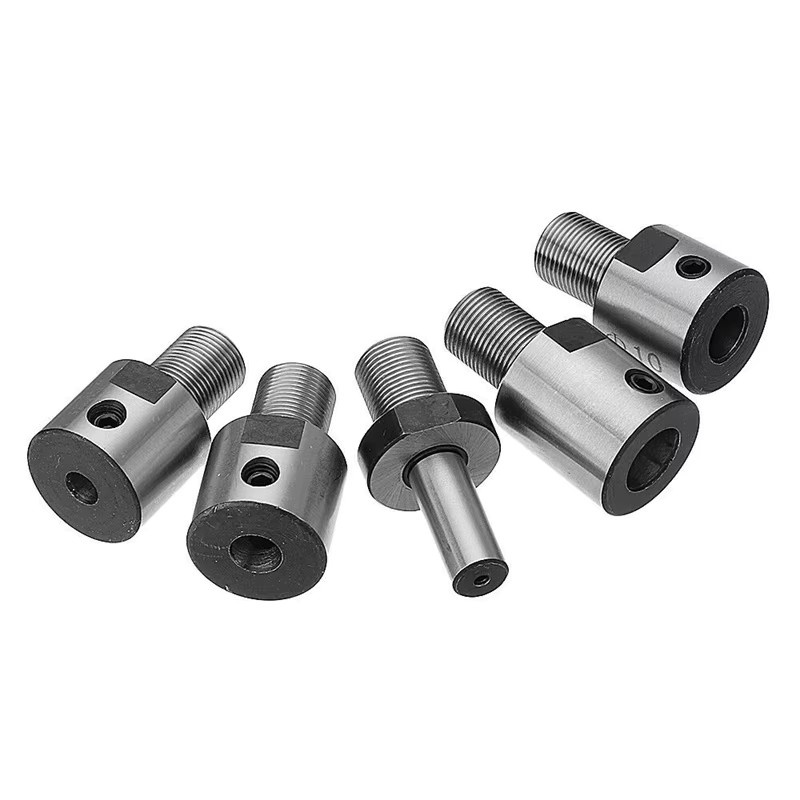 Sanou K01-50 Drehfutter mit drei Backen M14 x 1 für Mini DIY Metall und Holz Drehmaschinen in Silber - Bild 2