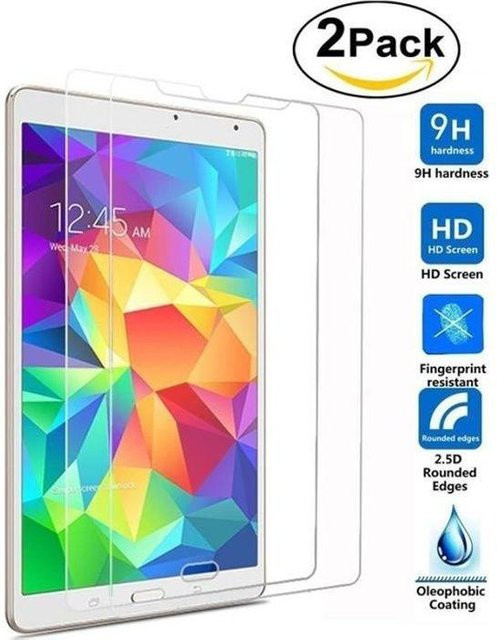2er-Pack IVENCASE Displayschutzfolie aus gehärtetem Glas für Samsung Galaxy Tab A 10.1 (2016) SM-T580 T585, transparent - Bild 1