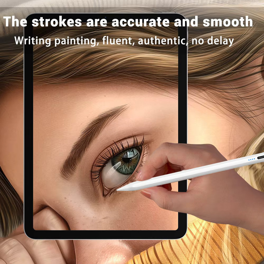 Universeller Stylus-Stift für Android, iPhone und Apple Pencil kompatibel, Zeichenstift für Samsung, Huawei und Xiaomi Tablets und Smartphones - Bild 5