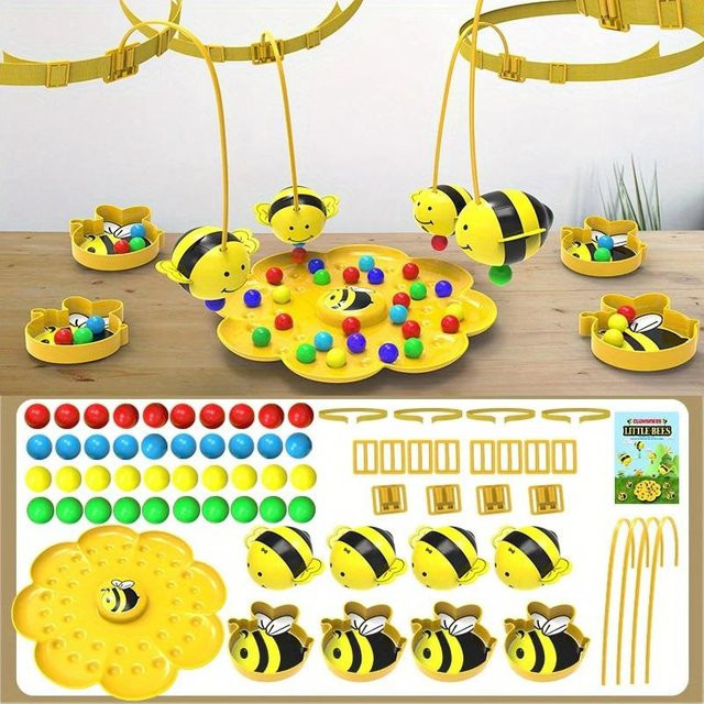 Little Bumblebee Multifunktionales Brettspiel Puzzle, Lernspielzeug, ab 7 Jahren - Bild 1