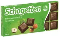 Schogetten Edel-Alpenvollmilch-Haselnuss Schokolade 100 g - Bild 1
