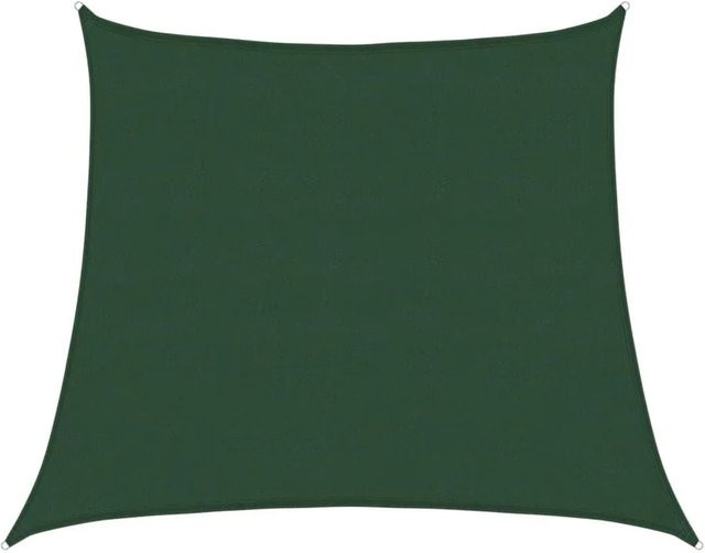 Furnicato Sonnensegel aus HDPE in Dunkelgrün, Trapezform, B x T: 4,5 x 4 m - Bild 1