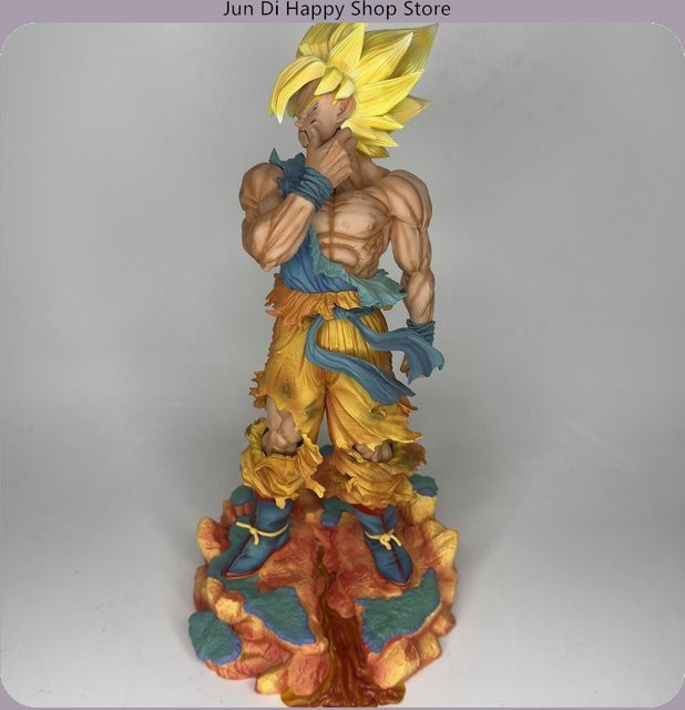 Bandai Dragon Ball Erster Super Saiyajin Goku Anime-Figur, Modell Statue - Bild 1