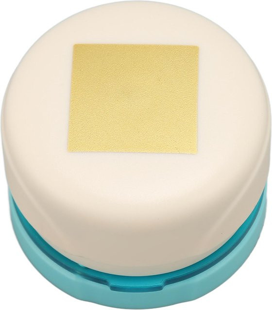 Igeteck Mehrzweck Prägestanze aus Metall für Papier und Visitenkarten, beige und weiß - Bild 1