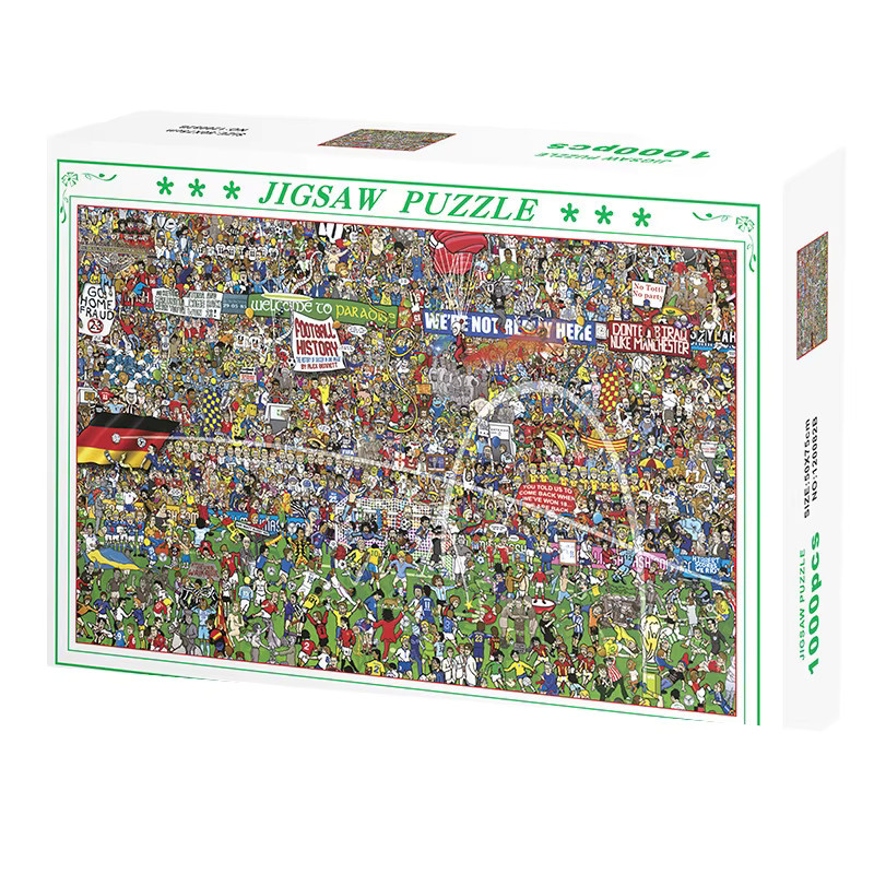 MaxRenard Fußball Geschichte Puzzle 1000 Teile - Bild 2