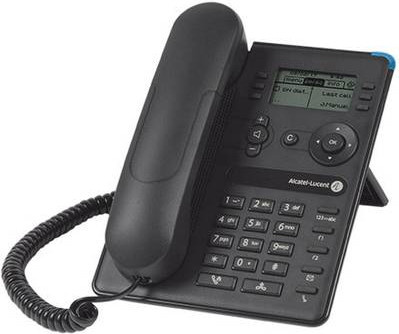 Alcatel-Lucent 8008 DeskPhone VoIP-Telefon mit Caller ID und Hands-free in Mondgrau - Bild 1
