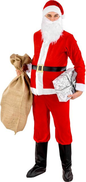 tectake Herrenkostüm Weihnachtsmann - Bild 1