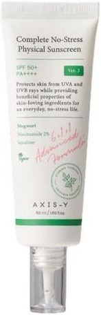AXIS-Y No-Stress Sonnenschutz Creme, LSF 50, 50 ml, Unisex - Bild 1
