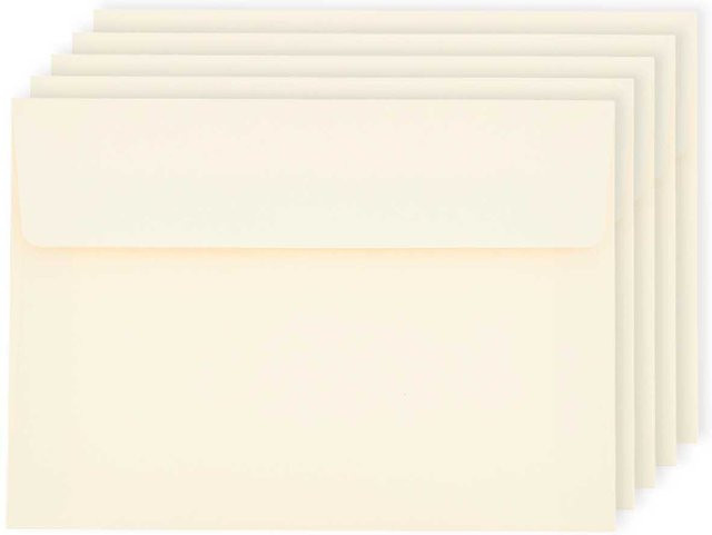 Rico Design Paper Poetry Luxury Umschläge B6 Creme - Bild 1