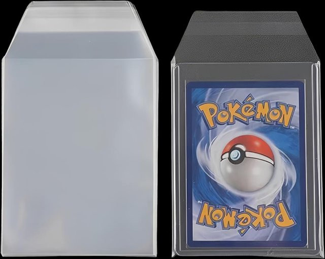 Bandai Pokémon Magnetkartenhüllen, Kunststoff, 100 Stück - Bild 1