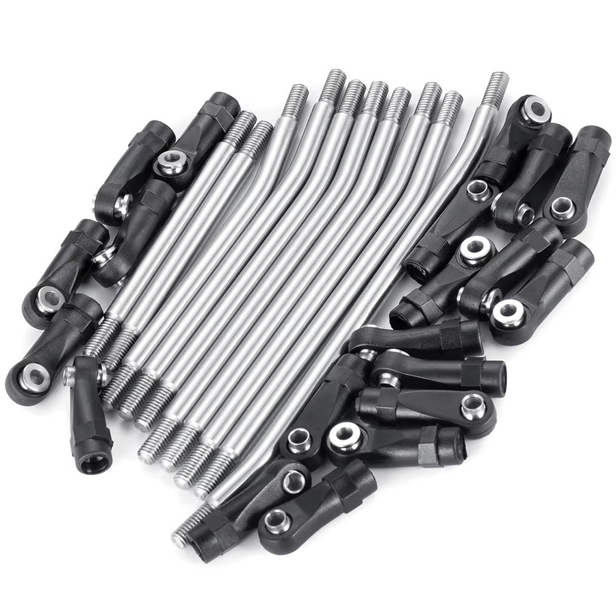Yeahrun Aufhängung Gestänge Lenkstangen Satz, 10-teiliges Set, Metall - Bild 2