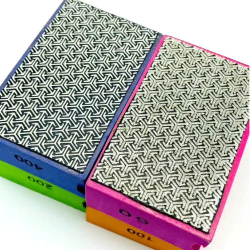 Skeyo Diamant Schleifblock und Polierpad für Glas, Fliesen, Keramik, Stein und Marmor - Bild 3