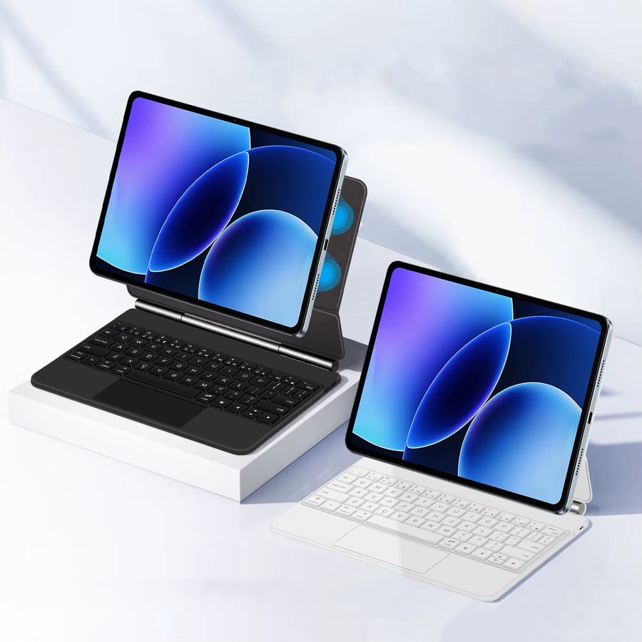 Xiaomi Magische Tastatur und Magnetische Hülle für Xiaomi Pad 8, Mi Pad 8 Pro und POCO Pad, 11,2 Zoll, Schwarz - Bild 2