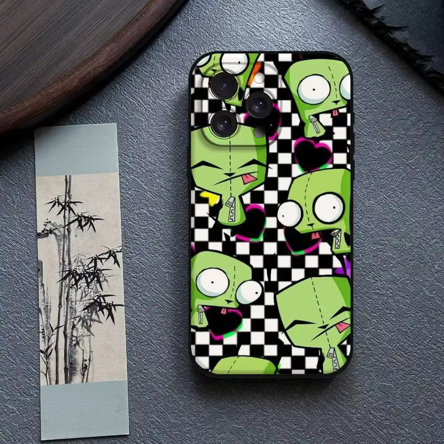 Mesuca Cartoon Handyhülle für iPhone in Schwarz und Multicolour aus weichem Silikon - Bild 3