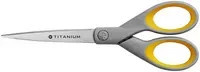 Westcott Universalschere TITAN Nitrid Bonded SUPER gerade, grau-gelb, Länge: 18 cm - Bild 1