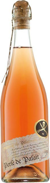 Perle de Palait Secco Rosé, Perlwein, Pfalz, trocken, 10,5 % vol, 0,75 l - Bild 1