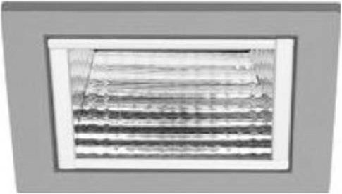 Brumberg 41641164 LED-Einbauleuchte in Weiß und Silber, quadratisch, kühles Weiß - Bild 1