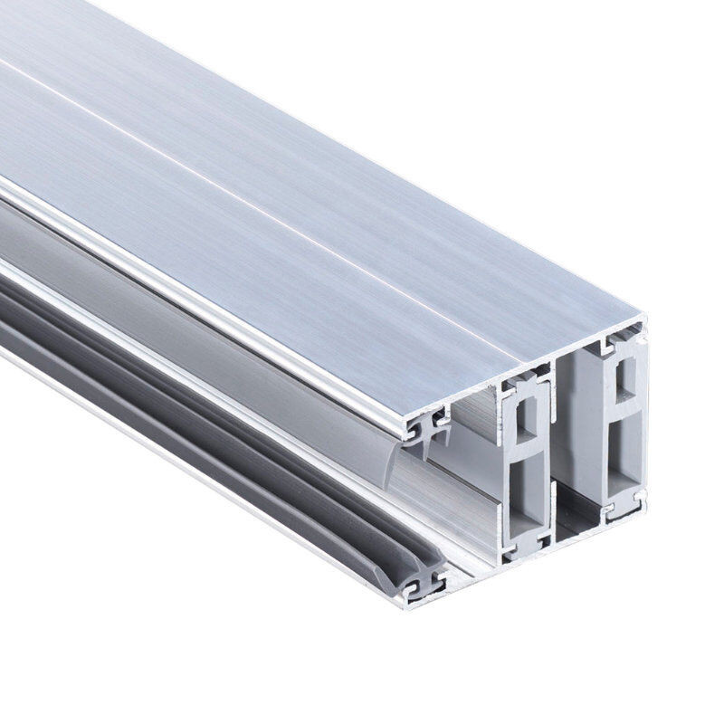 T&J Thermo Rand Verlegeprofil aus Aluminium für 25 mm Stegplatten, Breite: 60 mm, Farben: Weiß, Anthrazit, Silber - Bild 1
