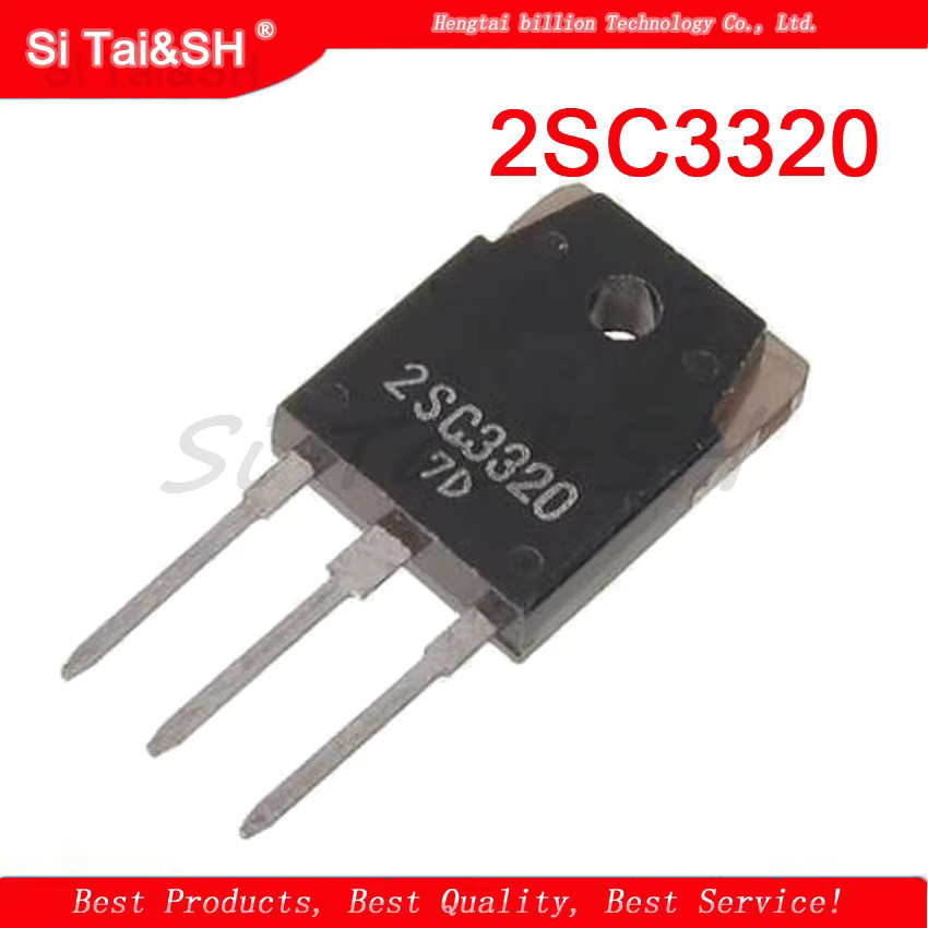 5 Stück Si Tai&SH Transistoren Set in Schwarz (Modelle: 2SC3320, 2SC2625, 2SC2581, 2SC3181, 2SC3552, 2SC3835, 2SC3856, 2SC3988, 2SC4467, 2SC4706, 2SC5198, 2SC6011, C2625) im TO-3P Gehäuse - Bild 1