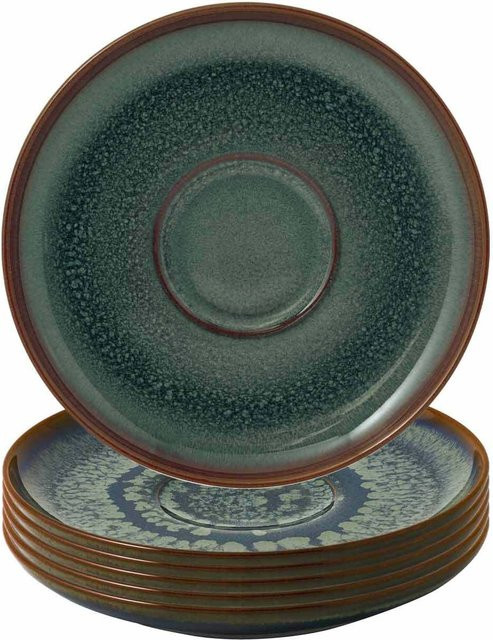 Villeroy & Boch Crafted Kaffeeuntertassen Breeze, 6er Set, Durchmesser: 14,9 cm - Bild 1