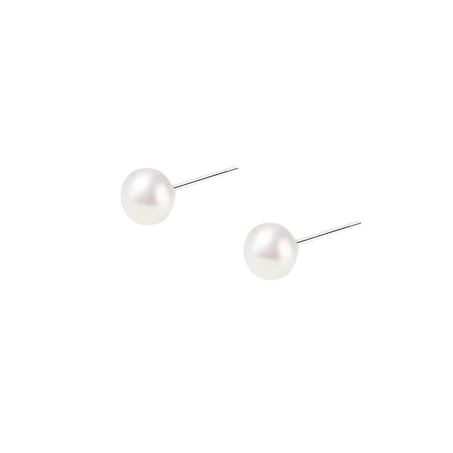 OBEAR Ohrstecker 925 Silber, Perle, Damen - Bild 3