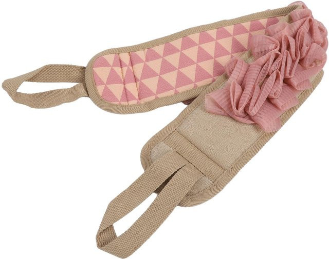 Koogeelife Doppelseitiges Hautpflege-Duschhandtuch, Beige, Unisex - Bild 1