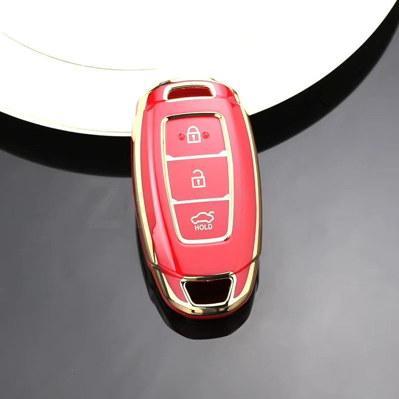 Zeratul TPU Auto Schlüsselhülle für Hyundai Elantra Grandeur Accent Solaris Sonata Palisade Kona Creta I20 I30 IX35 IX25 - Bild 3