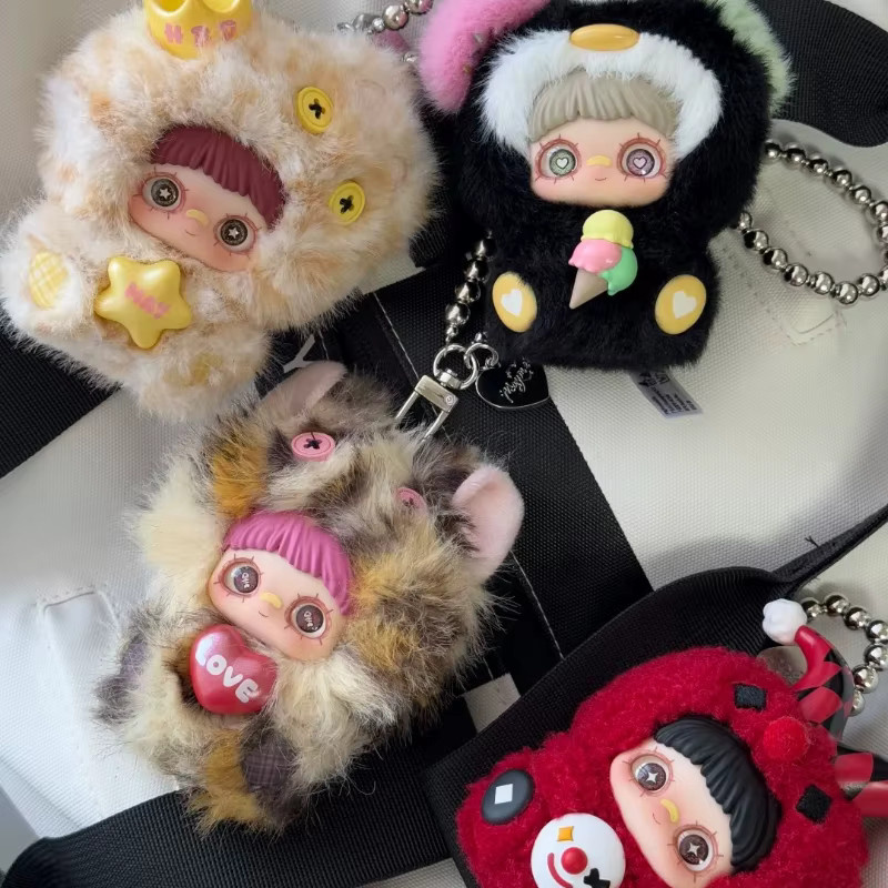 MayMei Überraschungs-Party-Serie, Blindbox, Vinyl-Plüsch-Anhänger, Bunt / Mehrfarbig - Bild 3
