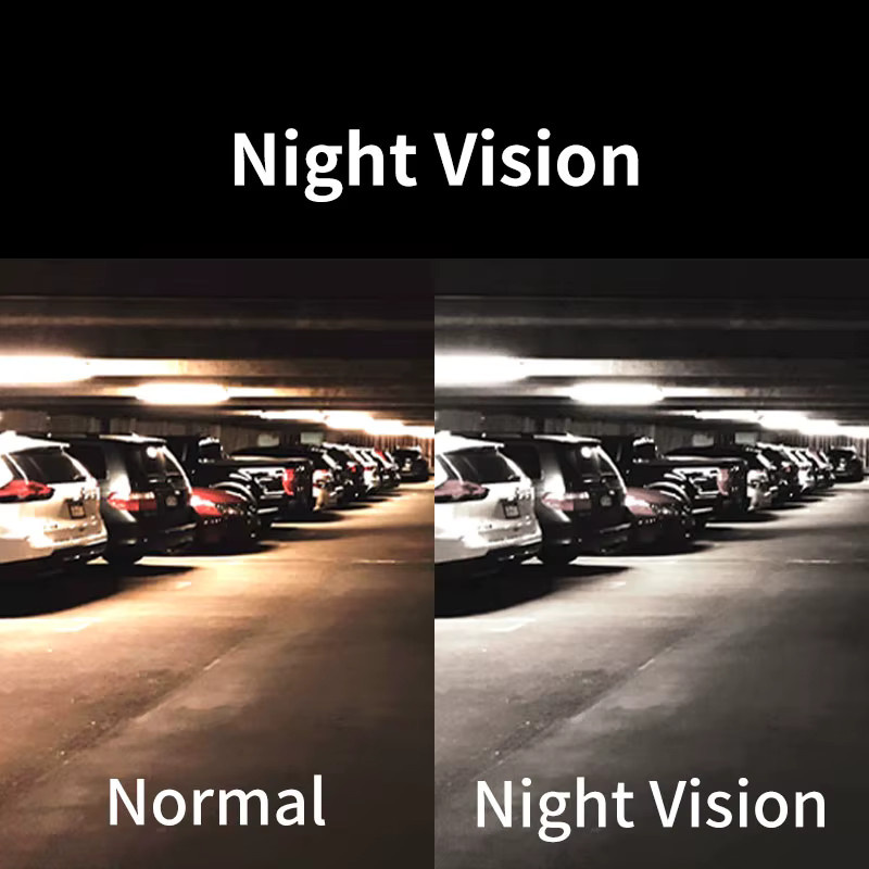 Hippcron Auto-Rückfahrkamera in Schwarz mit 8 LED-Nachtsicht und wasserdichter HD-Video-Parkmonitor - Bild 4