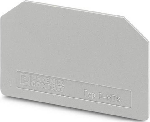 Phoenix Contact Abschlussdeckel Grau 50 Stück - Bild 1