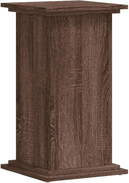 vidaXL Pflanzenständer in Eiche Braun aus Holzwerkstoff, B/T/H: 33 x 33 x 60 cm - Bild 1
