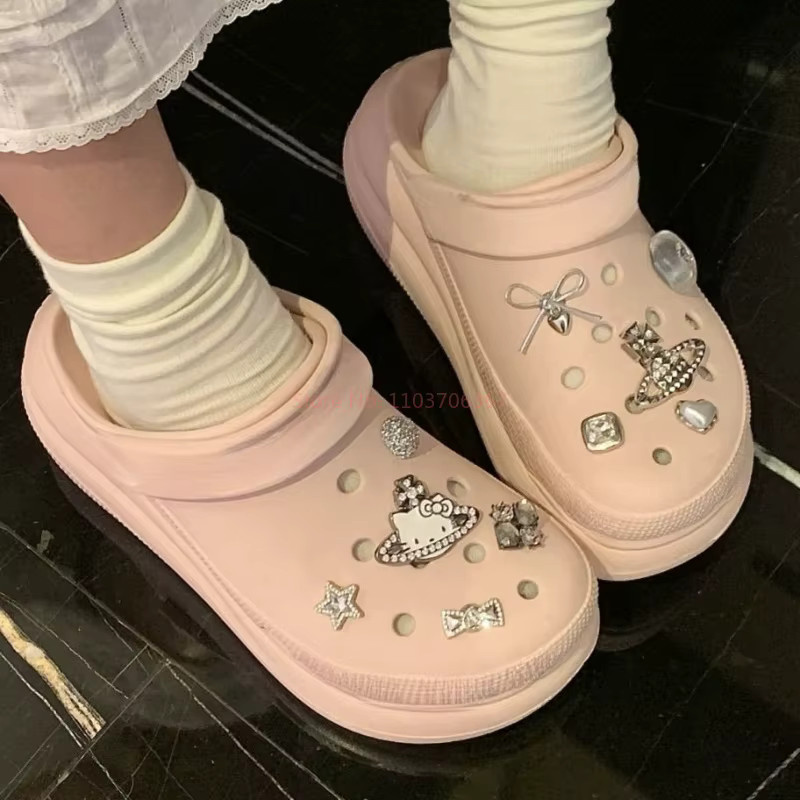 Bandai Hello Kitty Höhlenschuhe Zubehör, Rosa / Pink, Mädchen, Kunststoff - Bild 5