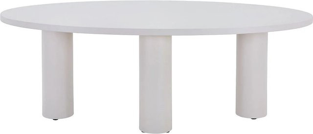 Vente-unique Esstisch Falyn in Beige, rechteckig aus MDF, Breite: 220 cm, Tiefe: 110 cm, Höhe: 75,5 cm - Bild 1