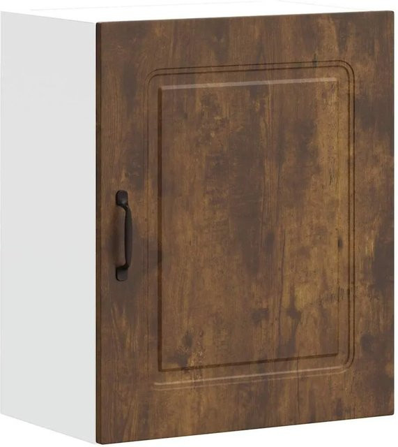 vidaXL Küchen-Hängeschrank Kalmar in Räuchereiche, Wandmontage, B/H/T: 60 x 31 x 20 cm - Bild 1