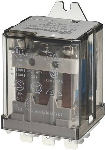 Finder Steckrelais 62.83.9.024.4000 24 V/DC 16A 3 Wechsler - Bild 1