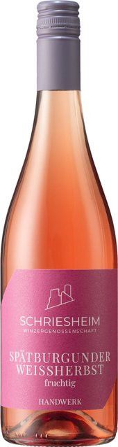 Schriesheimer Handwerk Roséwein Pinot Noir 2024, Baden, feinherb, 0,75 l - Bild 1