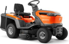 Husqvarna Gartentraktor TC 112 mit BioClip Mulcheinsatz, Grasfangbox und Anhängerkupplung - Bild 1