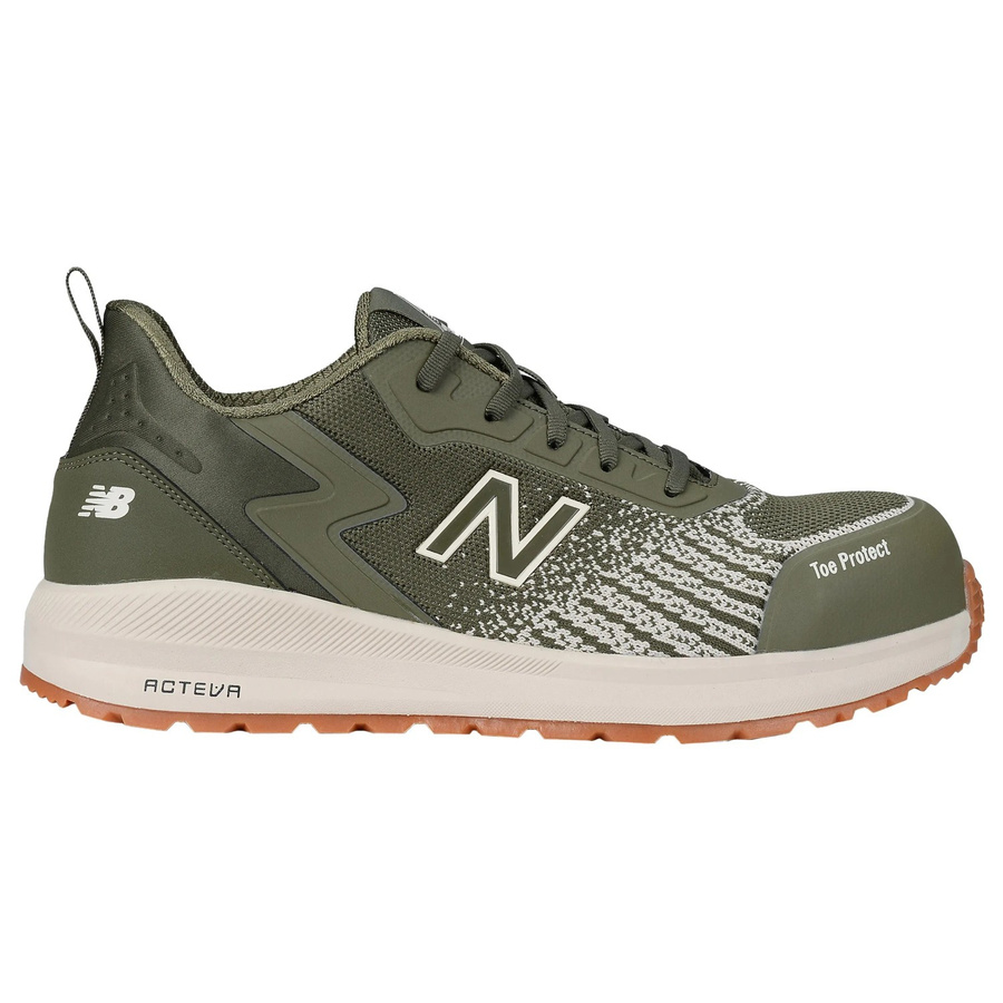 New Balance Sicherheitsschuhe Speedware S1 P in Olive-Weiß, Größe 43 - Bild 2