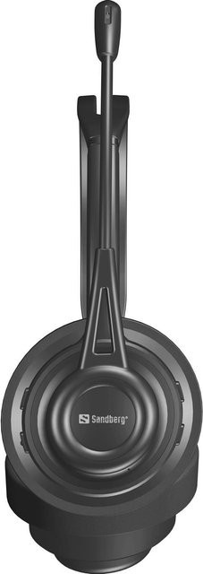 Sandberg Bluetooth On-Ear Headset Kabellose Kopfhörer Schwarz - Bild 1