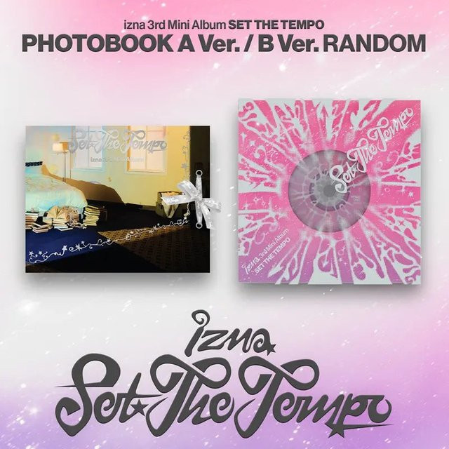 izna - [Setze das Tempo] 3. Mini-Album Fotobuch Ver.B, CD - Bild 1