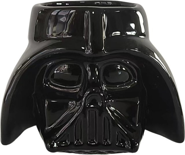 Disney Keramik Blumentopf Darth Vader in Schwarz - Bild 1