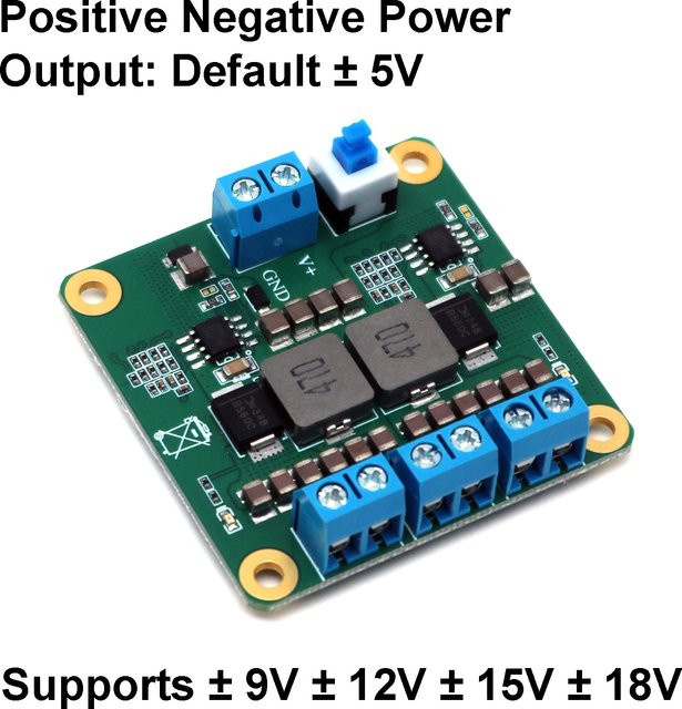 Dykbcells 4A DC-DC Buck-Konverter Spannungsregler-Modul Dual-Stromversorgung 5-42V zu 5V 9V 12V 15V 18V in Grün - Bild 1