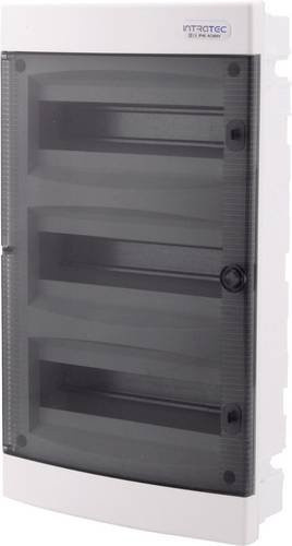 Intratec MKCUGH36-T Verteilerschrank aus Kunststoff in Weiß für den Einbau - Bild 1