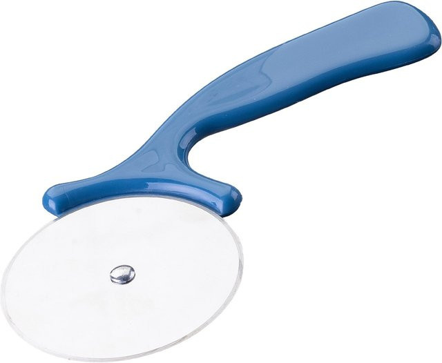 Fackelmann Pizzaschneider Essential blau mit Edelstahlklinge, Durchmesser: 16 cm - Bild 1