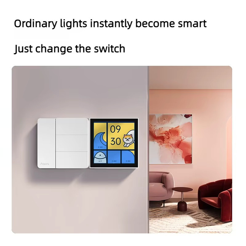 Aqara ZigBee Wandschalter Szenenschalter als drahtloser Druckknopf-Controller für deine Smart Home Automatisierung in Weiß - Bild 3