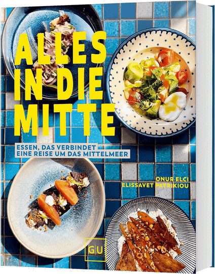 Alles in die Mitte. Essen, das verbindet - eine Reise um das Mittelmeer von Onur Elci, gebundene Ausgabe, Sachbuch - Bild 1