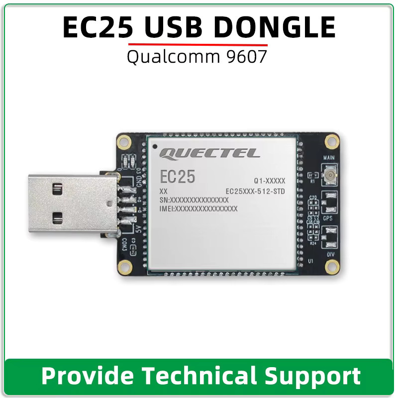 Quectel LTE Cat 4G USB Dongle Modem Schwarz mit EC25 Modul USB 2.0 - Bild 3