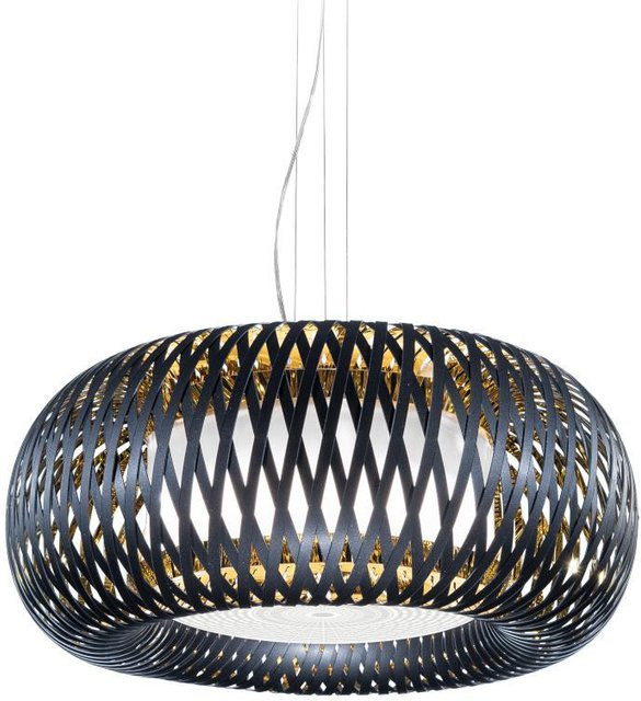 Slamp Kalatos Pendelleuchte in Schwarz/Gold mit Lentiflex® Technologie - Bild 1