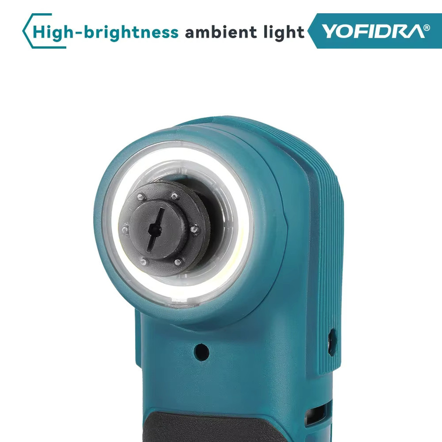 YOFIDRA 1000 W bürstenloses elektrisches oszillierendes Multitool mit AI Speed Control für Makita-Akku-Pin - Bild 5
